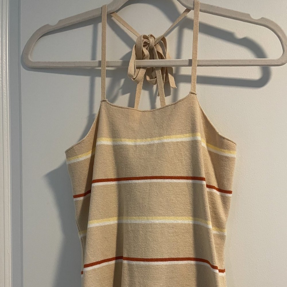 Striped Square Neck Tank-bundle 4 items for $30 (anything $25 & under) exp 06/30